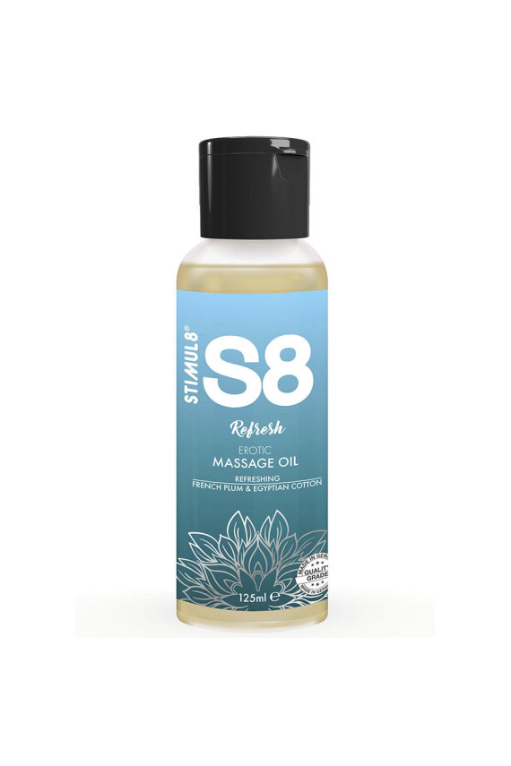 STIMUL8 - S8 OLIO DA MASSAGGIO IN COTONE REFRESH 125 ML