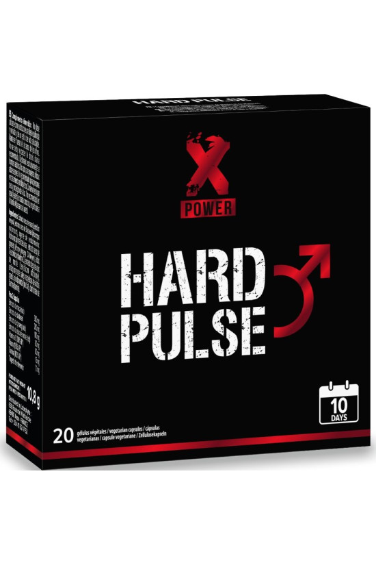 XPOWER - TRATTAMENTO HARD PULSE EXPRESS 10 GIORNI DI EREZIONE E RESISTENZA 20 CAPSULE
