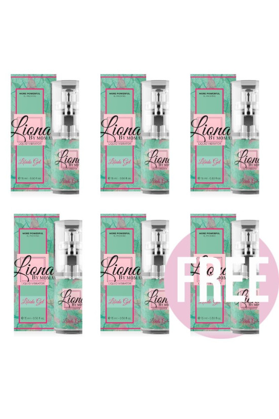 LIONA BY MOMA - VIBRATORE LIQUIDO LIBIDO GEL 15 ML 5+1 IN OMAGGIO