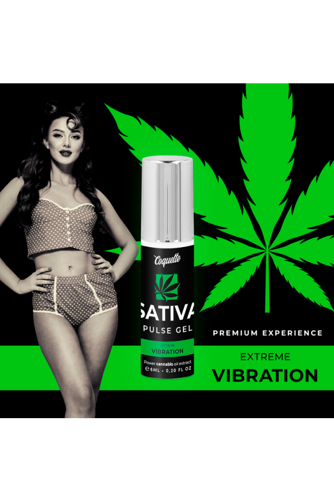 COQUETTE CHIC DESIRE - PULSE GEL SATIVA PREMIUM VIBRAZIONI ESTREME 6ML