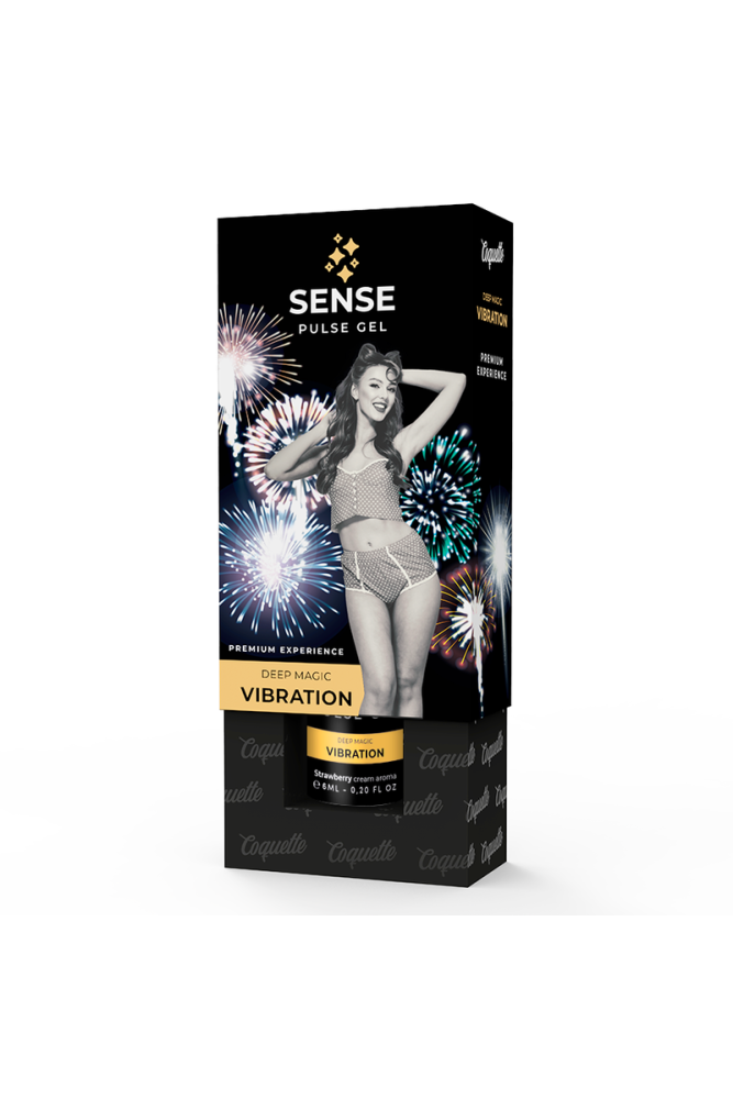 COQUETTE CHIC DESIRE - GEL VIBRANTE PULSE FRAGOLA PREMIUM LIQUIDO 6ML