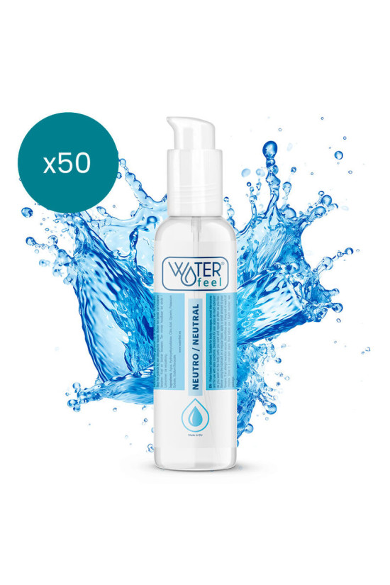 WATERFEEL - LUBRIFICANTE NATURALE 150 ML CONFEZIONE 50 UNITÀ