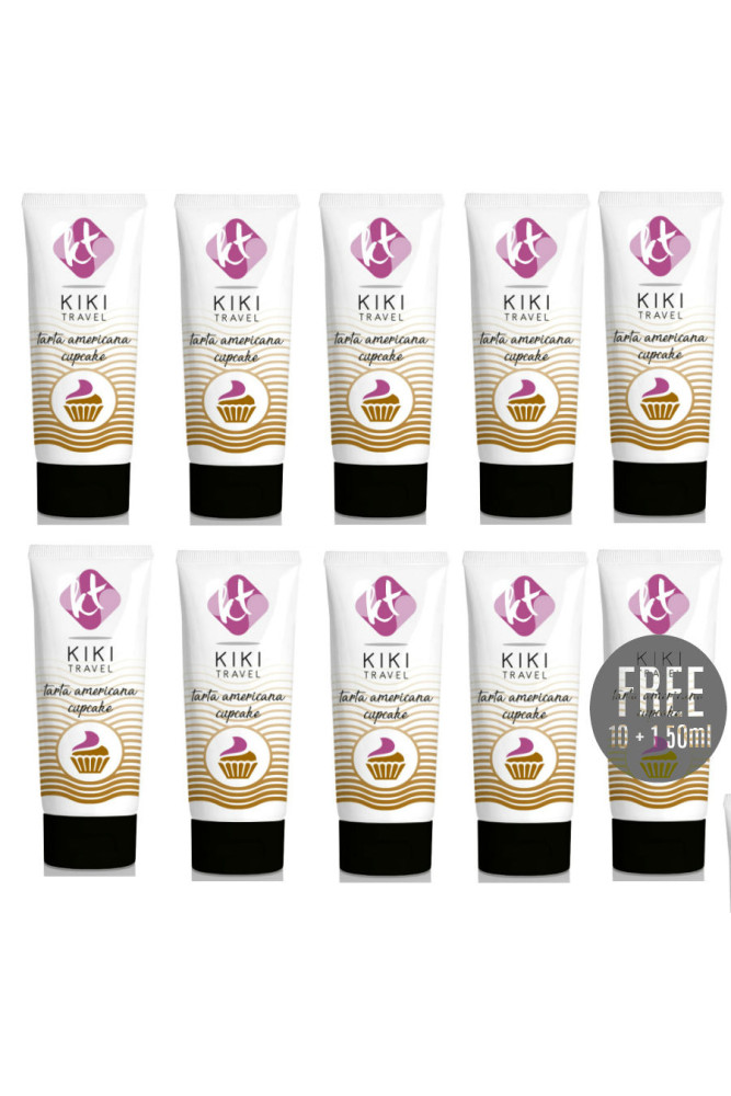 KIKÍ TRAVEL - LUBRIFICANTE CUPCAKE 50 ML 10 + 1 OMAGGIO