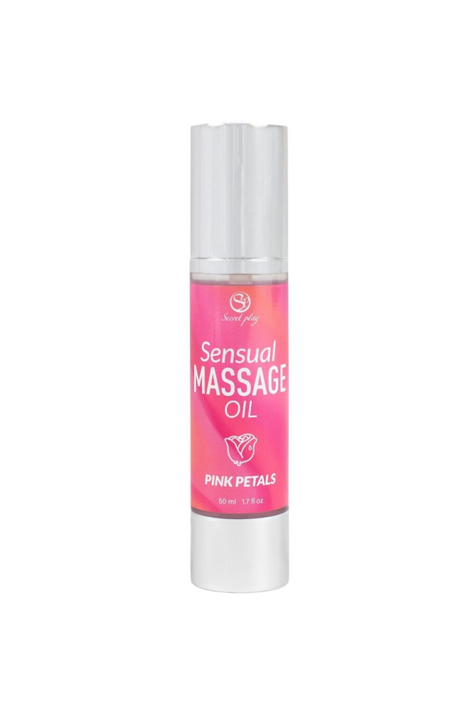 SECRETPLAY - OLIO PER MASSAGGI AI PETALI ROSA