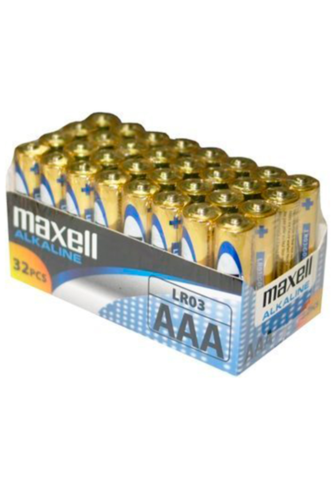 MAXELL - PACCO BATTERIA AAA LR03*32 UDS