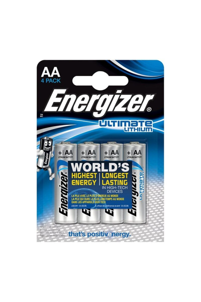 ENERGIZER - ULTIMATE LITIO AA L91 LR6 1