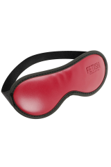 FETISH SUBMISSIVE DARK ROOM - MASCHERA VEGANA IN PELLE CON FODERA IN NEOPRENE