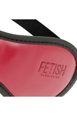 FETISH SUBMISSIVE DARK ROOM - MASCHERA VEGANA IN PELLE CON FODERA IN NEOPRENE