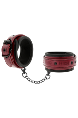 FETISH SUBMISSIVE DARK ROOM - MANETTE VEGAN IN PELLE CON FODERA IN NEOPRENE