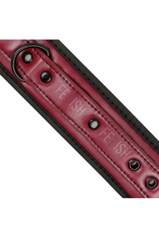 FETISH SUBMISSIVE DARK ROOM - MANETTE VEGAN IN PELLE CON FODERA IN NEOPRENE