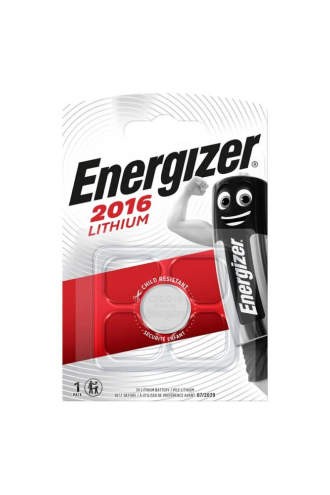 ENERGIZER - BATTERIA LITIO A TASTO CR2016 3V 1 UNIT