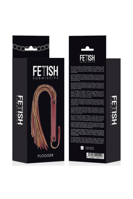 FETISH SUBMISSIVE DARK ROOM - FRUSTA IN PELLE VEGANA