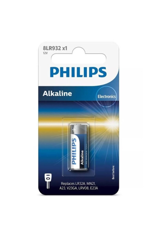 PHILIPS - BATTERIA ALCALINA 12V LR23A MN21 8LR932 BLISTER*1
