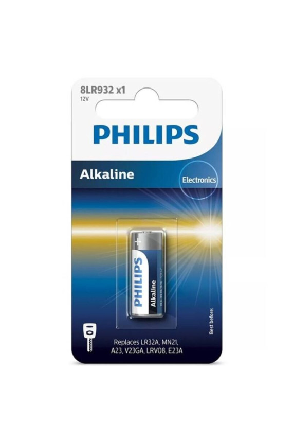 PHILIPS - BATTERIA ALCALINA 12V LR23A MN21 8LR932 BLISTER*1
