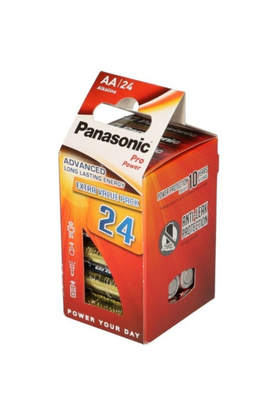 PANASONIC - BATTERIA ALCALINE AA PRO POWER LR6 CONFEZIONE*24