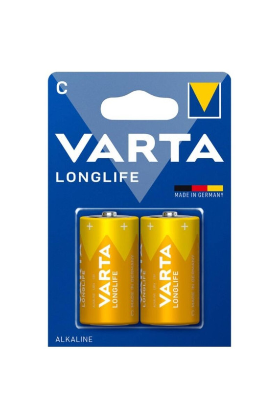 VARTA - BATTERIA ALCALINA LONGLIFE C LR14 BLISTER*2