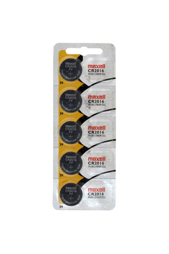 MAXELL - CR2016 3V BATTERIA A BOTTONE AL LITIO BLISTER*5