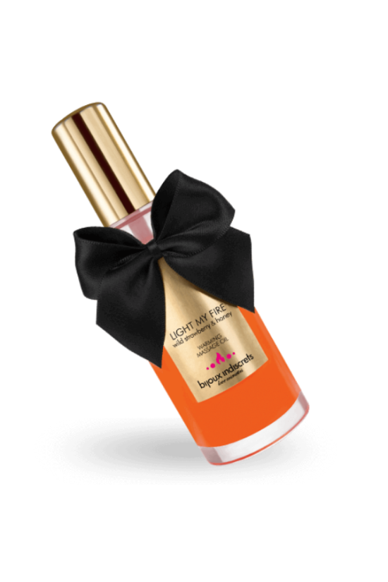 BIJOUX - OLIO DA MASSAGGIO EFFETTO CALDO AROMA FRAGOLA