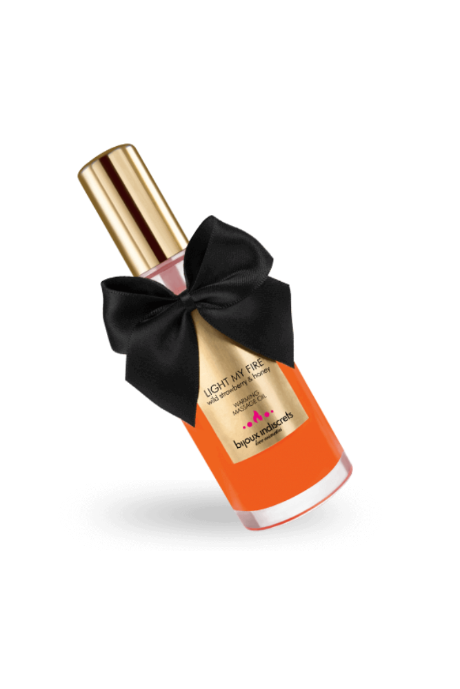 BIJOUX - OLIO DA MASSAGGIO EFFETTO CALDO AROMA FRAGOLA