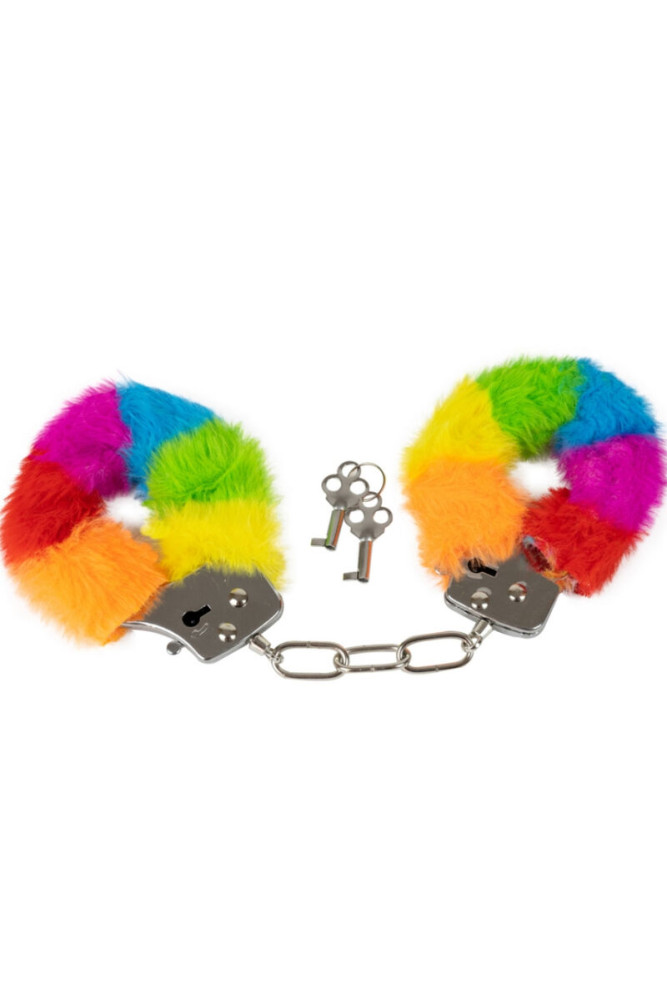 SPENCER & FLEETWOOD - MANETTE IN METALLO FODERATE ARCOBALENO