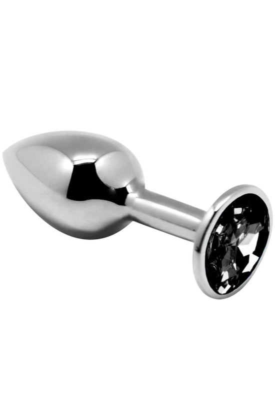ALIVE - PIACERE ANALE MINI PLUG METAL NERO TAGLIA S