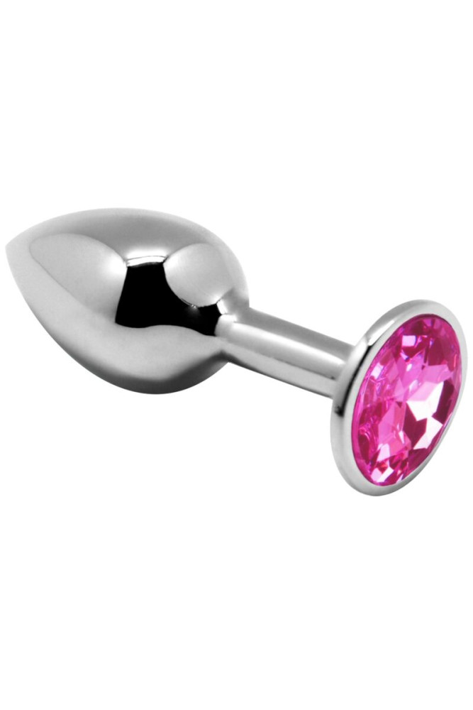 ALIVE - PIACERE ANALE MINI PLUG METAL ROSA TAGLIA L