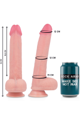 ROCKARMY - ARN S + DILDO IN SILICONE LIQUIDO PREMIUM KINGCOBRA 24 CM -O- 4.77 CM