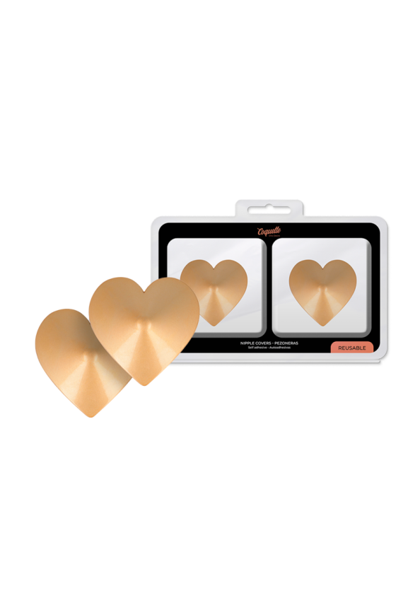 COQUETTE CHIC DESIRE - COPRI CAPEZZOLI CUORI DORO