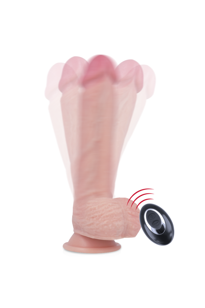 ROCKARMY - IMBRACATURA + VIBRATORE IN SILICONE LIQUIDO TELECOMANDO APACHE PREMIUM 20.5 CM -O- 4.62 CM