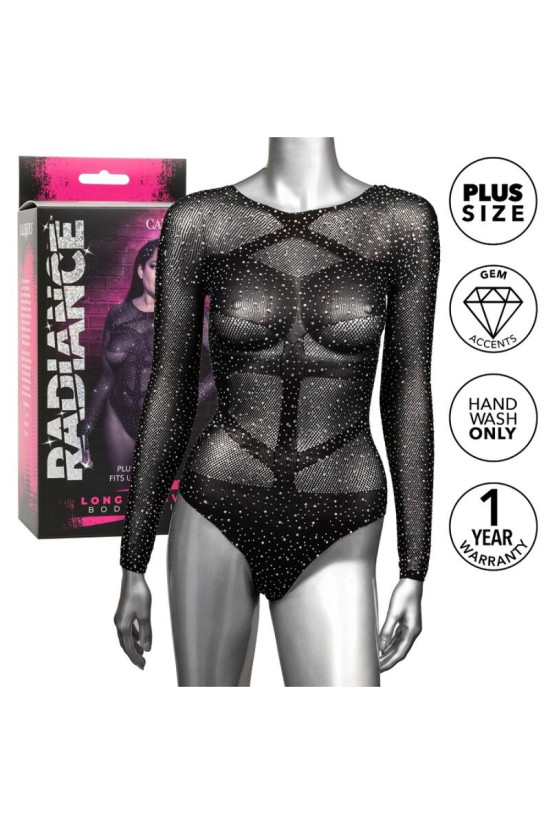 CALEXOTICS - RADIANCE BODY MANICA LUNGA RHINE TAGLIA PLUS