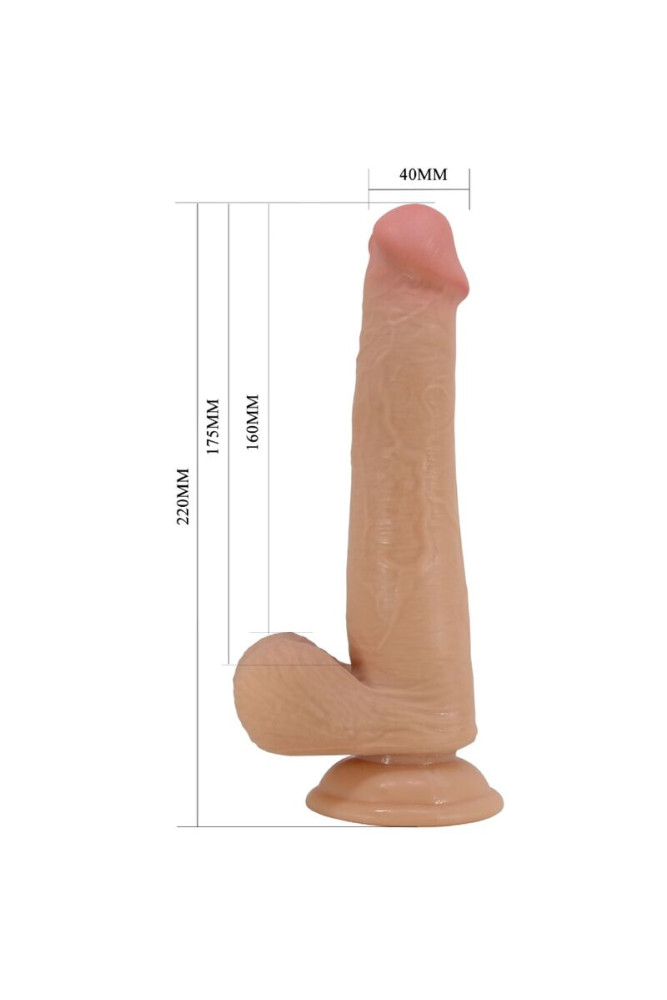 PRETTY LOVE - DILDO REALISTICO ALTO 22 CM CARNE