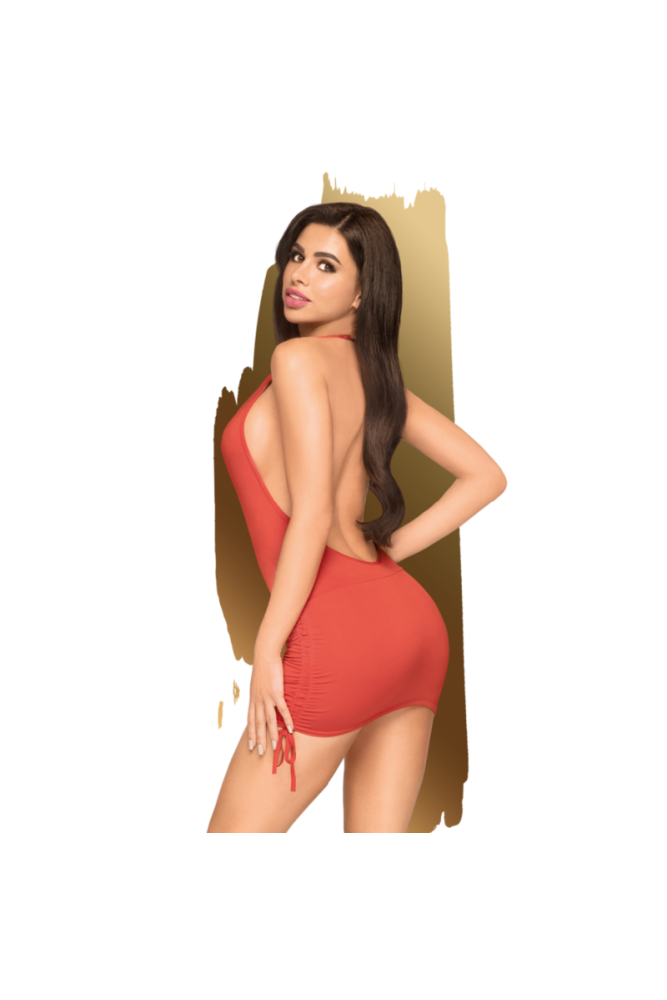 PENTHOUSE - EARTH SHAKER MINIABITO ROSSO L/XL