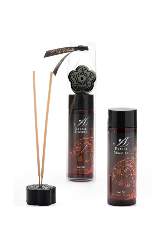 EXTASE SENSUAL - OLIO STIMOLANTE AL CIOCCOLATO E ARANCIA 100 ML