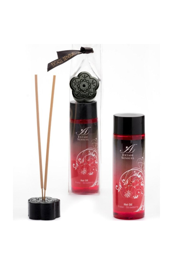 EXTASE SENSUAL - OLIO CALORE STIMOLANTE ALLA FRAGOLA 100 ML