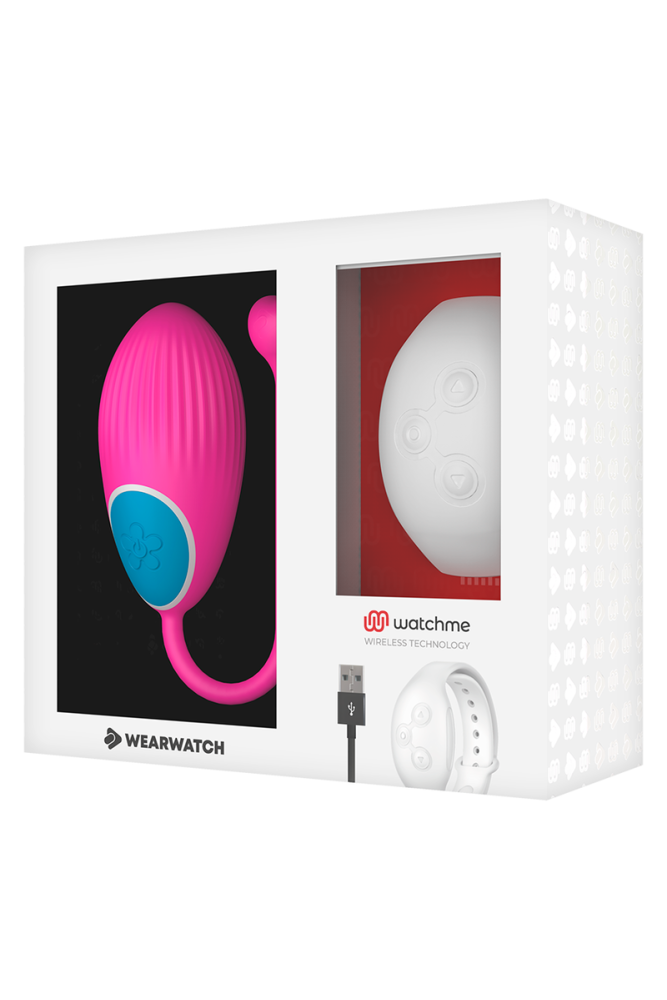 WEARWATCH - TECNOLOGIA WATCHME TELECOMANDO UOVO FUCSIA / NIVEO