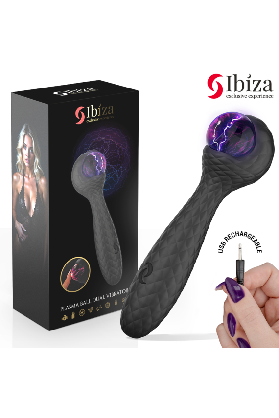IBIZA - VIBRATORE E STIMOLATORE A SFERA DI PLASMA