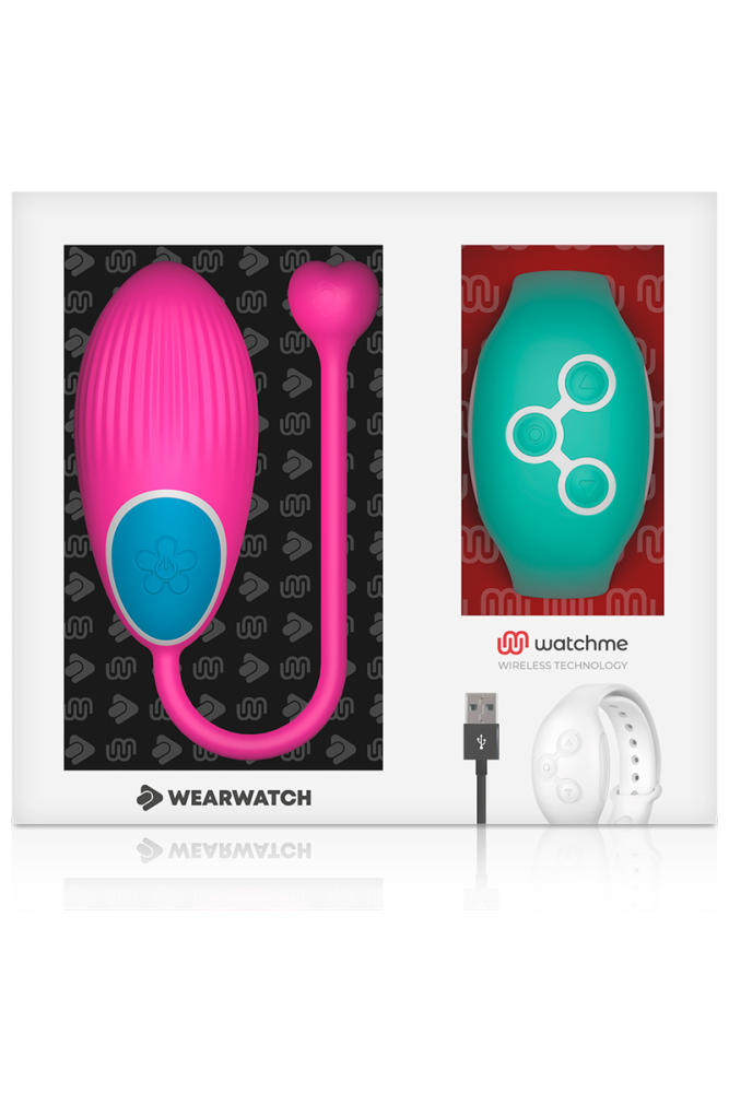 WEARWATCH - TECNOLOGIA WATCHME TELECOMANDO UOVO FUCSIA / ACQUA DI MARE