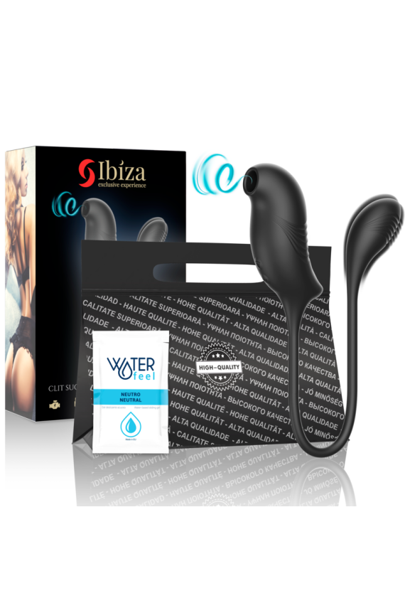 IBIZA - STIMOLATORE MAGICO PER CLITORIDE CON ASPIRAZIONE E VIBRAZIONE
