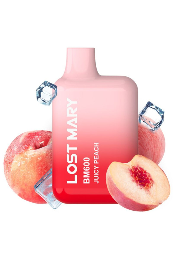LOST MARY - BM600 NICOTINA VAPER 2% MONOUSO JUICY PEACH