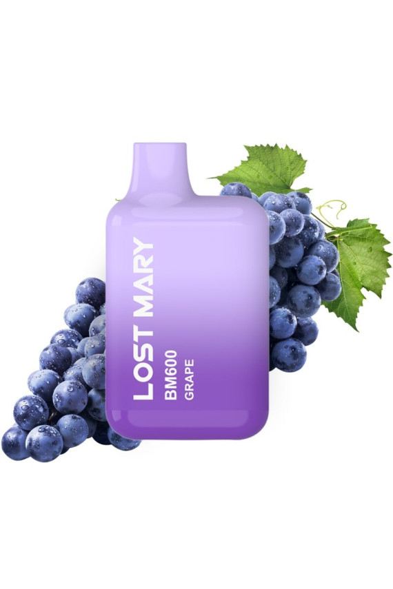 LOST MARY - BM600 NICOTINA VAPER 2% MONOUSO UVA