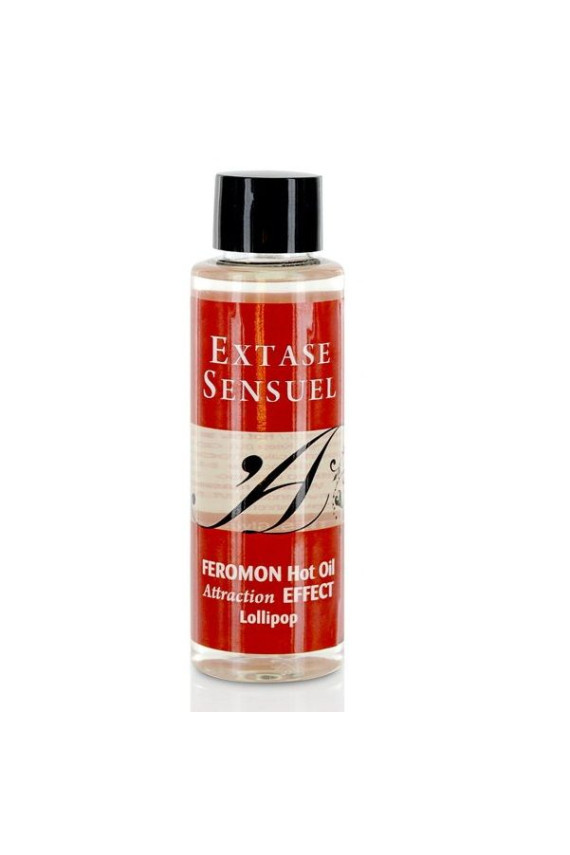 EXTASE SENSUAL - OLIO DA MASSAGGIO EFFETTO CALORE AI FEROMONI PIRULET 100 ML