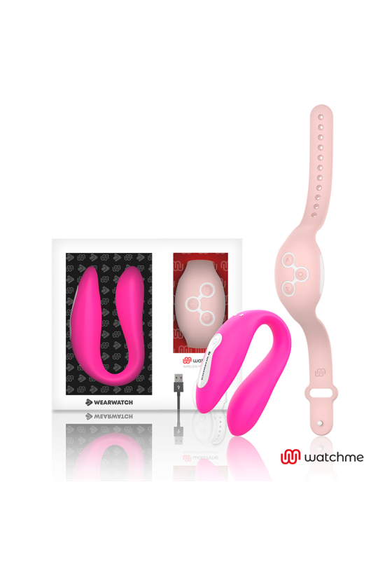 WEARWATCH - VIBRATORE WATCHME DOPPIA TECNOLOGIA FUCSIA / ROSA