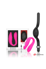 WEARWATCH - VIBRATORE WATCHME DOPPIA TECNOLOGIA FUCSIA/AZABACHE