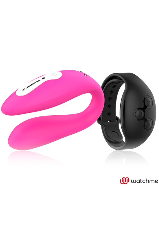 WEARWATCH - VIBRATORE WATCHME DOPPIA TECNOLOGIA FUCSIA/AZABACHE