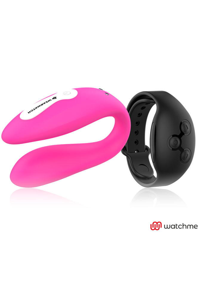 WEARWATCH - VIBRATORE WATCHME DOPPIA TECNOLOGIA FUCSIA/AZABACHE