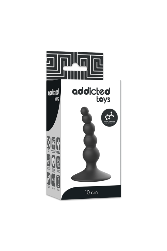 ADDICTED TOYS - PLUG SESSUALE ANALE 10 CM NERO