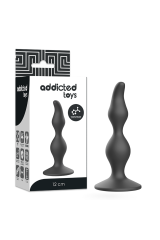 ADDICTED TOYS - PLUG SESSUALE ANALE 12 CM NERO