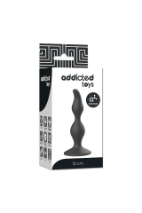 ADDICTED TOYS - PLUG SESSUALE ANALE 12 CM NERO