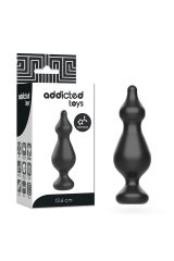 ADDICTED TOYS - PLUG SESSUALE ANALE 13.6 CM NERO
