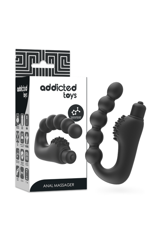 ADDICTED TOYS - MASSAGGIATORE ANALE PROSTATICO CON VIBRAZIONE